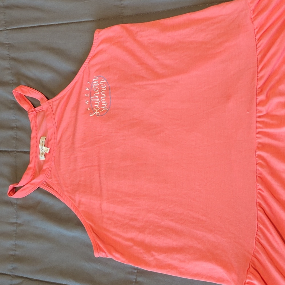 Adorable top/bathing suit cover up